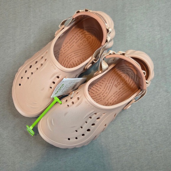 CROCS Shoes - Crocs Echo Clog Pink clay Women 8 Men 6 Sporty Molded Slip On 207937-6TY NEW